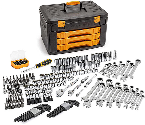 Gearwrench 80949 90T 232pc Mechanics Tool Set